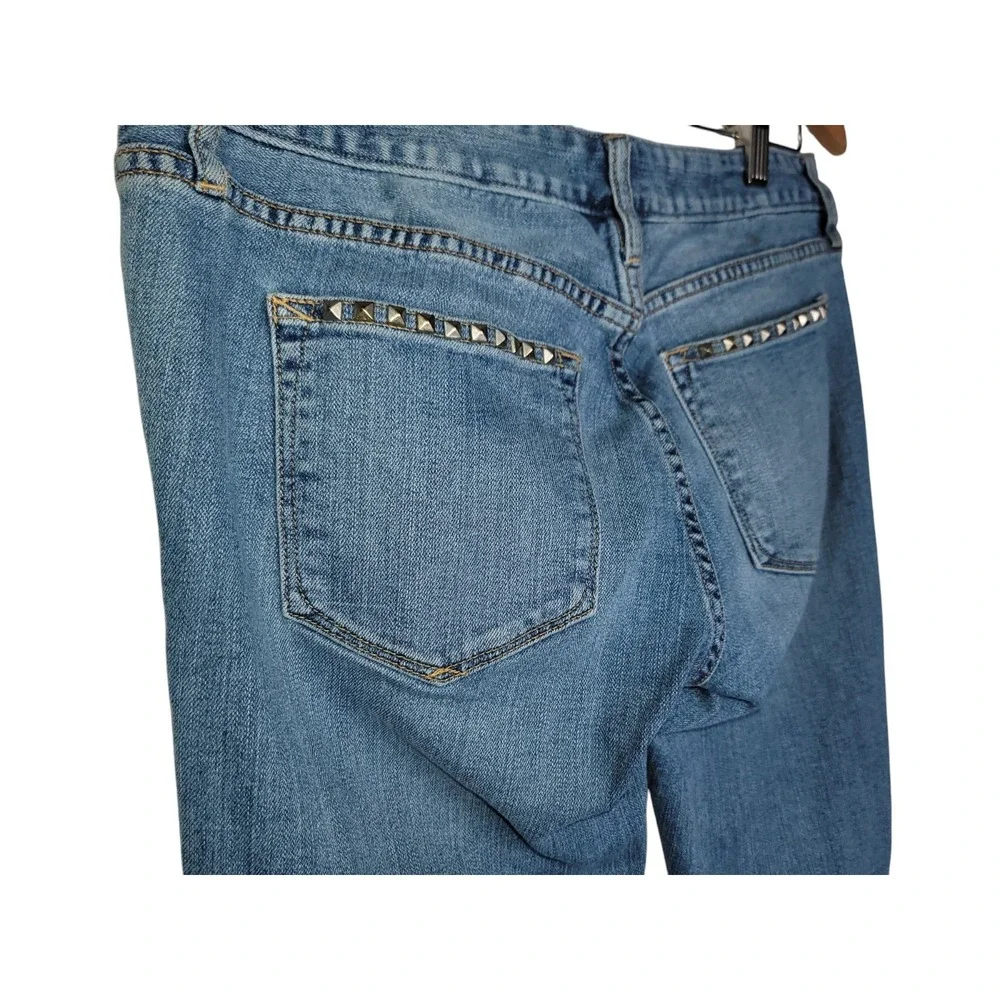 Gap 1969‎ Size 28 Always Skinny Low Rise Blue Jeans Pants Studded